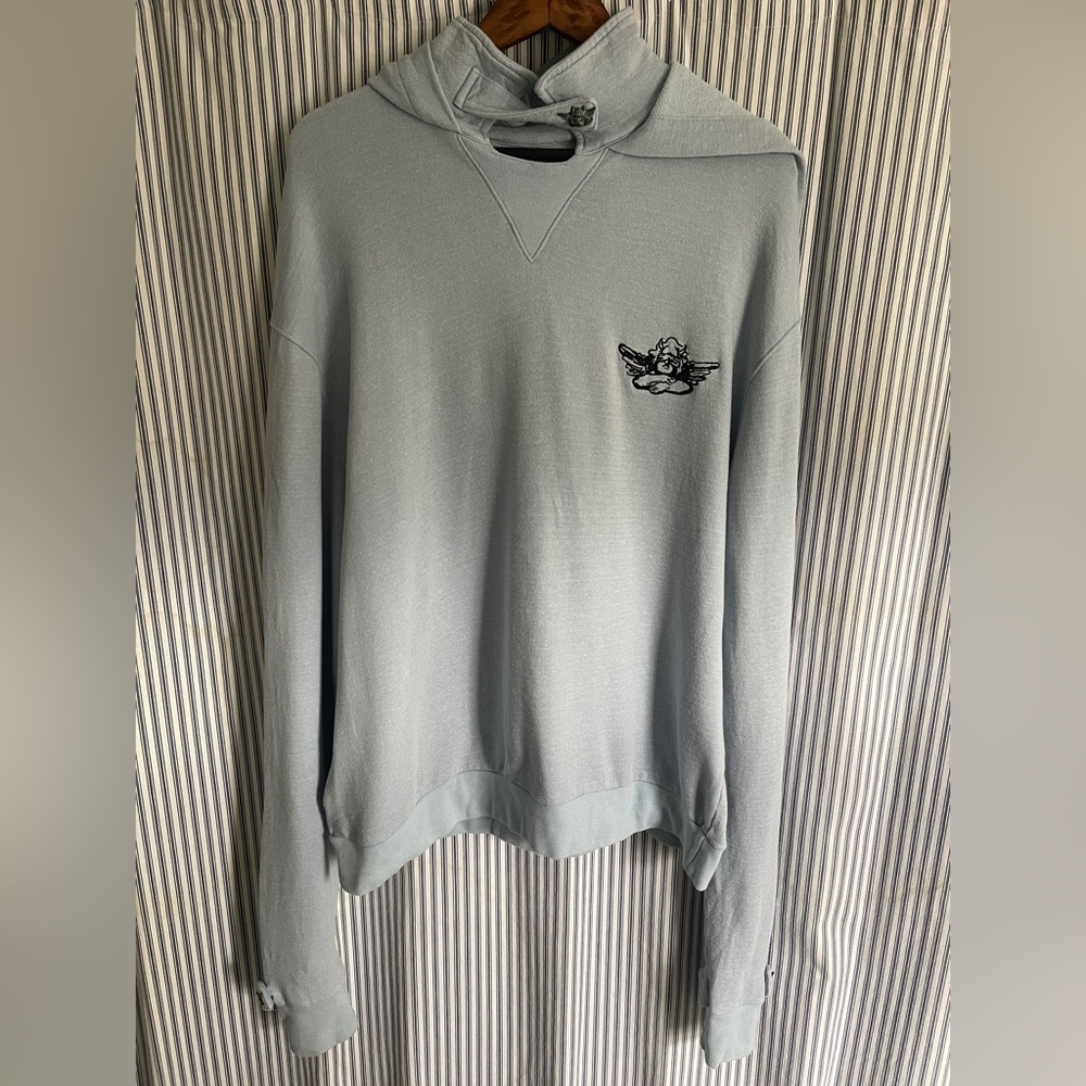 Boys Lie Light Gray Hoodie with Angel Logo